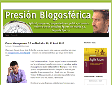 Tablet Screenshot of presionblogosferica.com